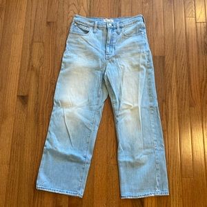 Madewell Slim Wide Leg Crop